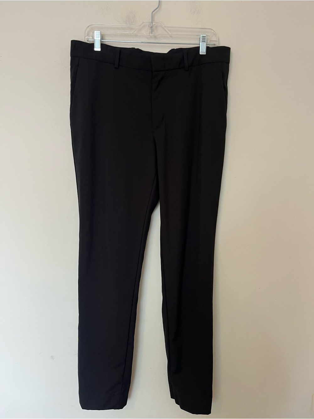COS 100% Wool Tailored Dress Pants Black Career Office 36R The Boys - Picture 3 of 13